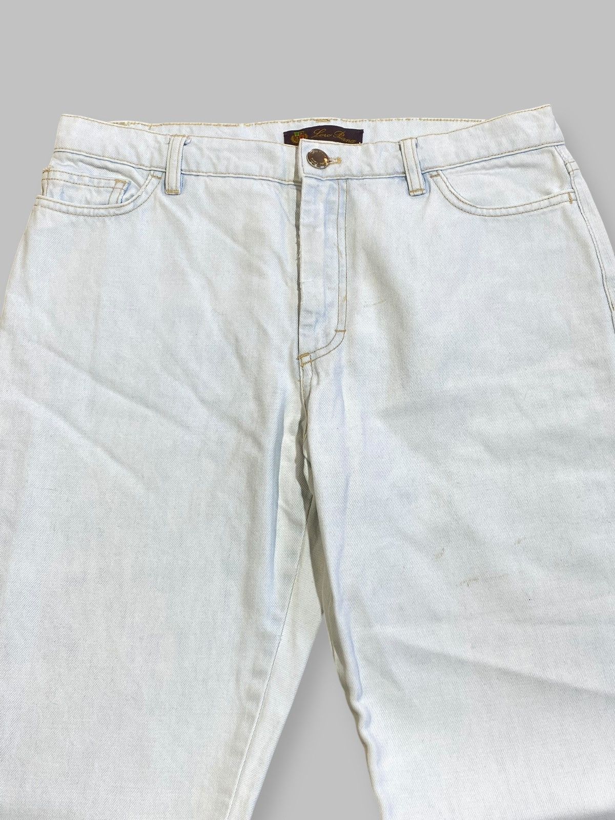 Loro Piana Loro Piana Sky Blue Cotton Premium Denim Jeans Size 30" / US 8 / IT 44 - 10 Thumbnail