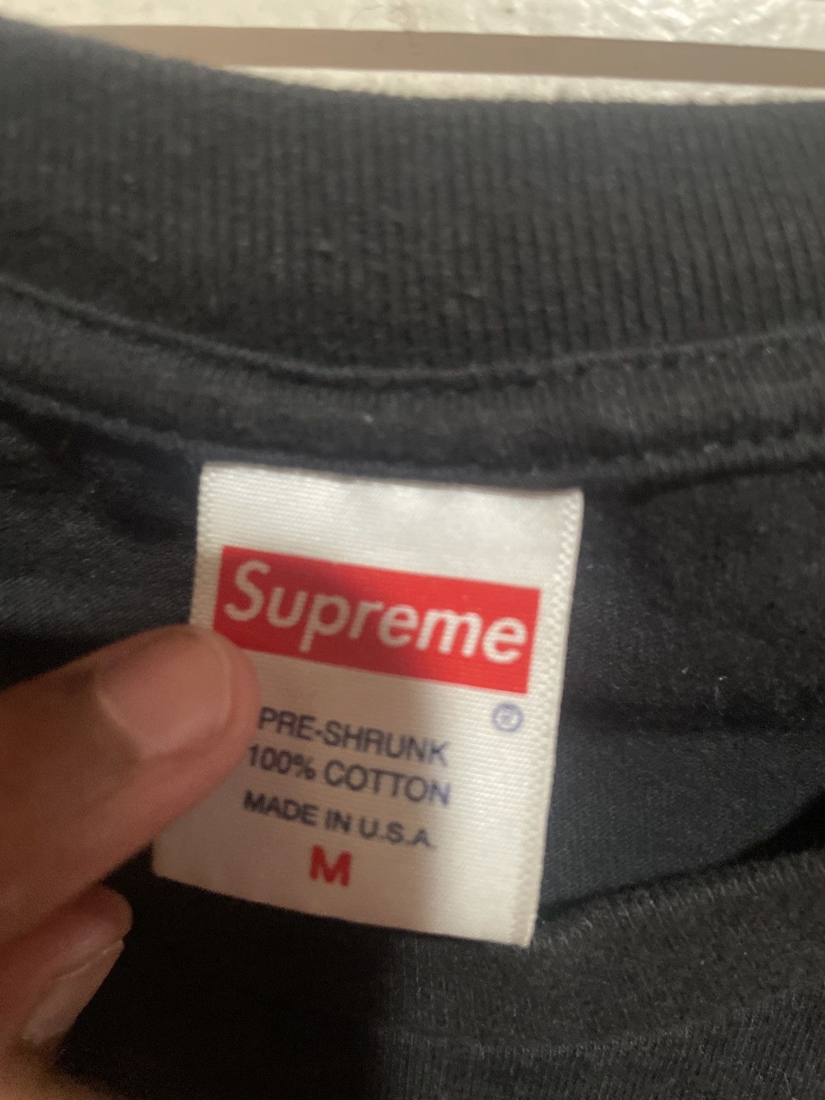 Supreme SS20 Supreme Pitbull tee black t-shirt size Size US M / EU 48-50 / 2 - 3 Thumbnail