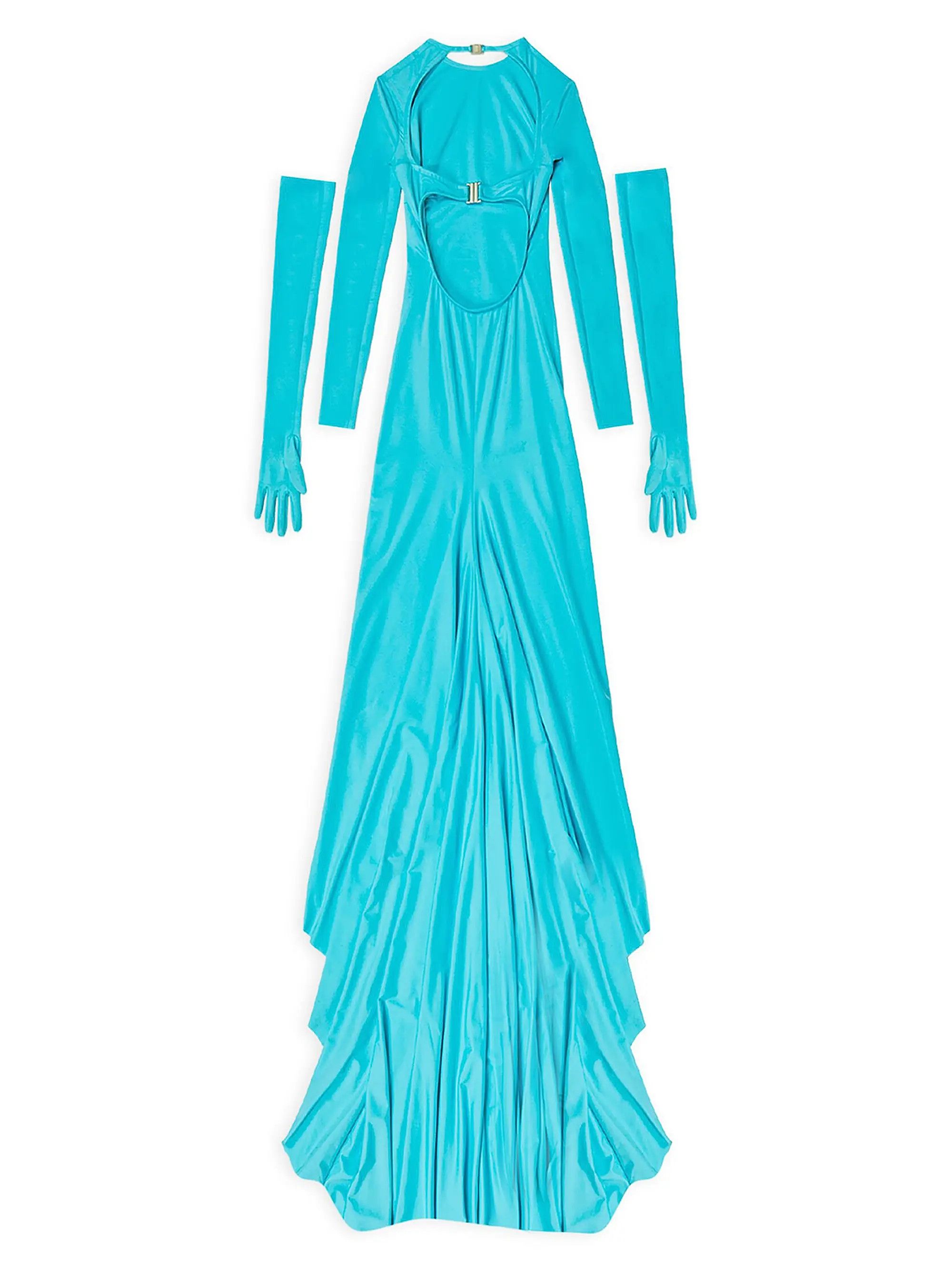 o1s1rm1125 Swimsuit Gown in Blue