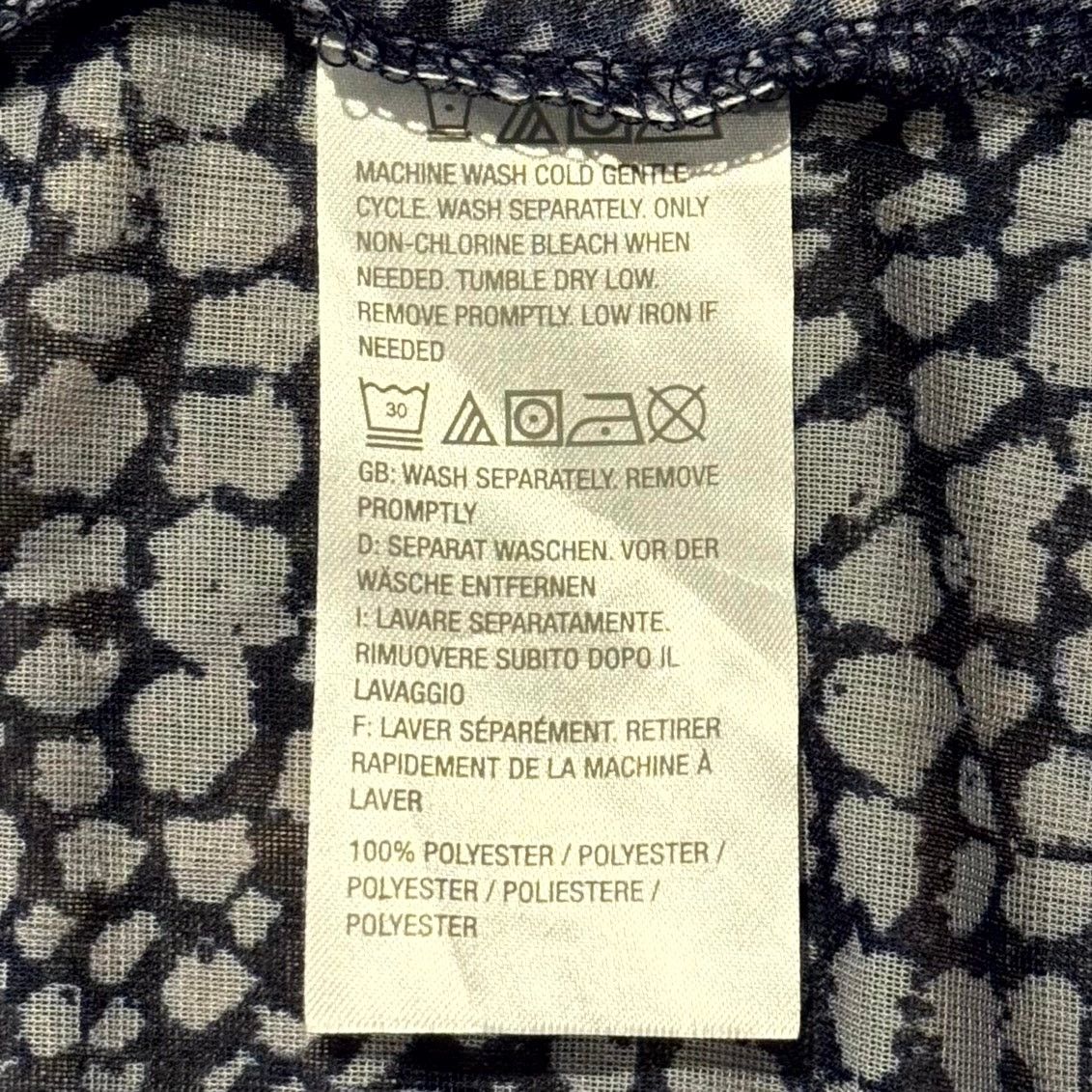 Other Susan Graver Sheer Cardigan Navy Plus 3X Open Front Flowy Size 3XL / US 20-22 - 5 Thumbnail