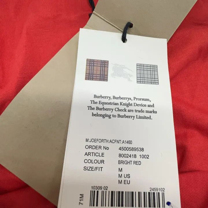 Burberry Burberry burberry short sleeve-2507 Size US M / EU 48-50 / 2 - 8 Thumbnail