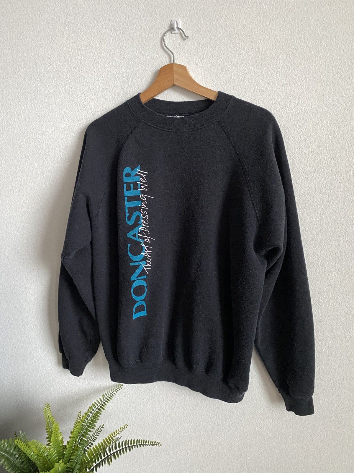 Vintage Vintage 90s The Art of Dressing Well Crewneck Sweatshirt Size US XL / EU 56 / 4 - 3 Thumbnail