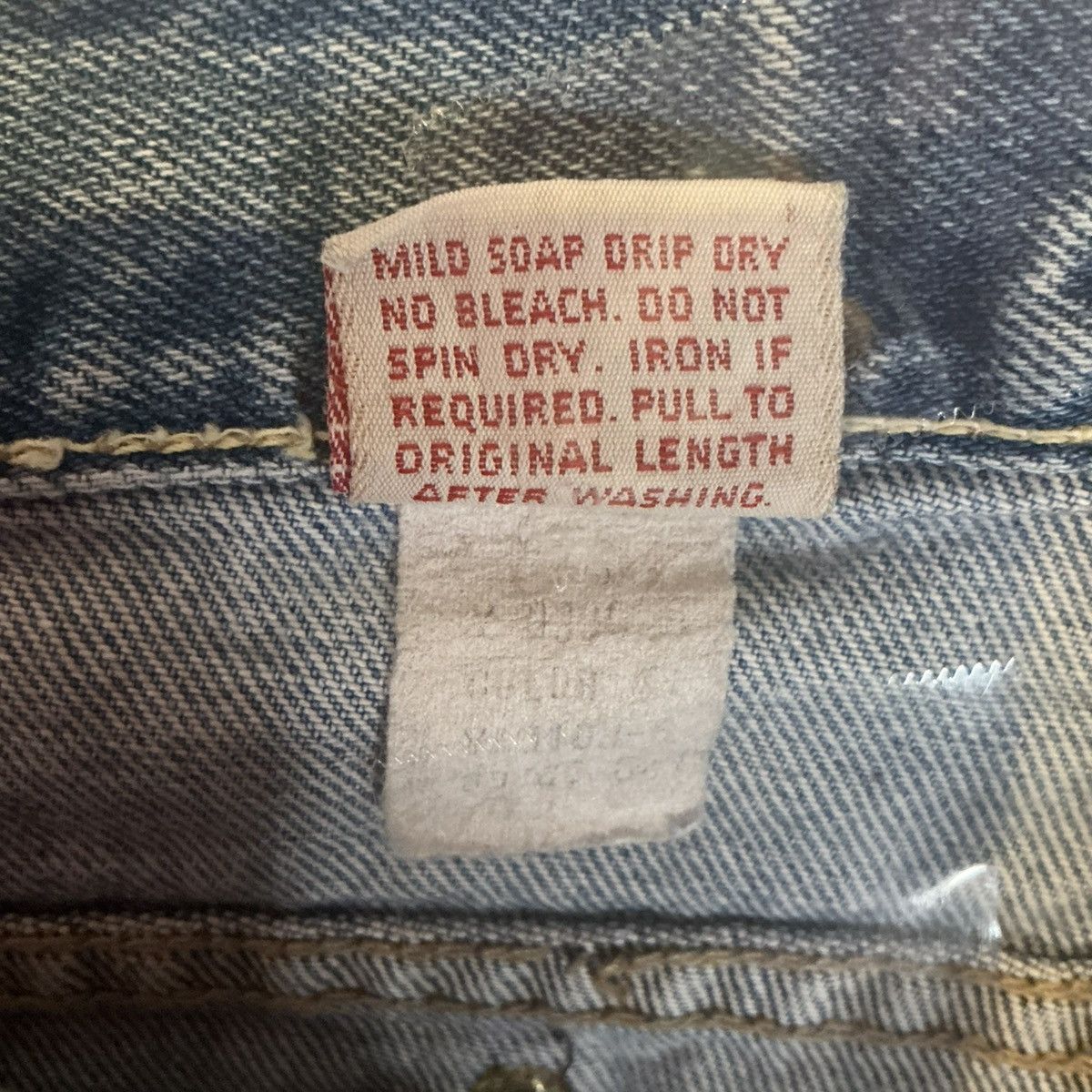 Calvin Klein Vintage Calvin Klein Jeans 38x28 USA Distress Straight Leg Size US 38 / EU 54 - 7 Thumbnail