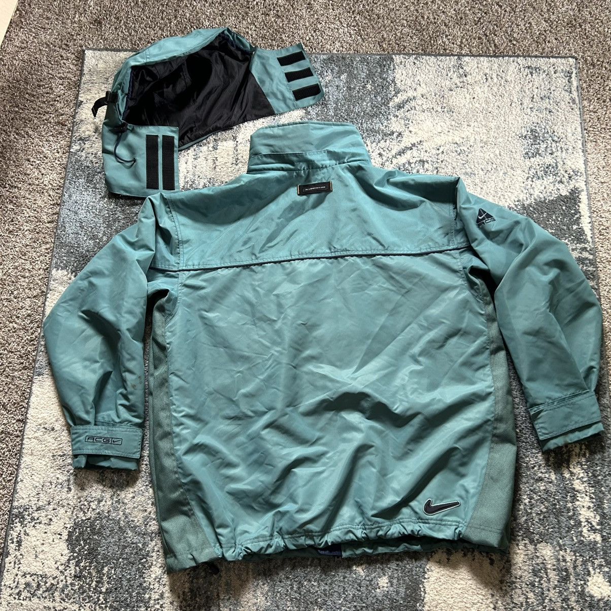 Nike ACG TEAL NAVY NYLON STORM-FiT RAiN JACKET COAT SEATTLE MARiNERS Size US XXL / EU 58 / 5 - 14 Thumbnail