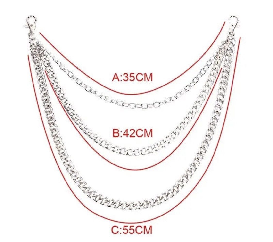 Jewelry Street Trouser Pants Chain Size ONE SIZE - 5 Thumbnail