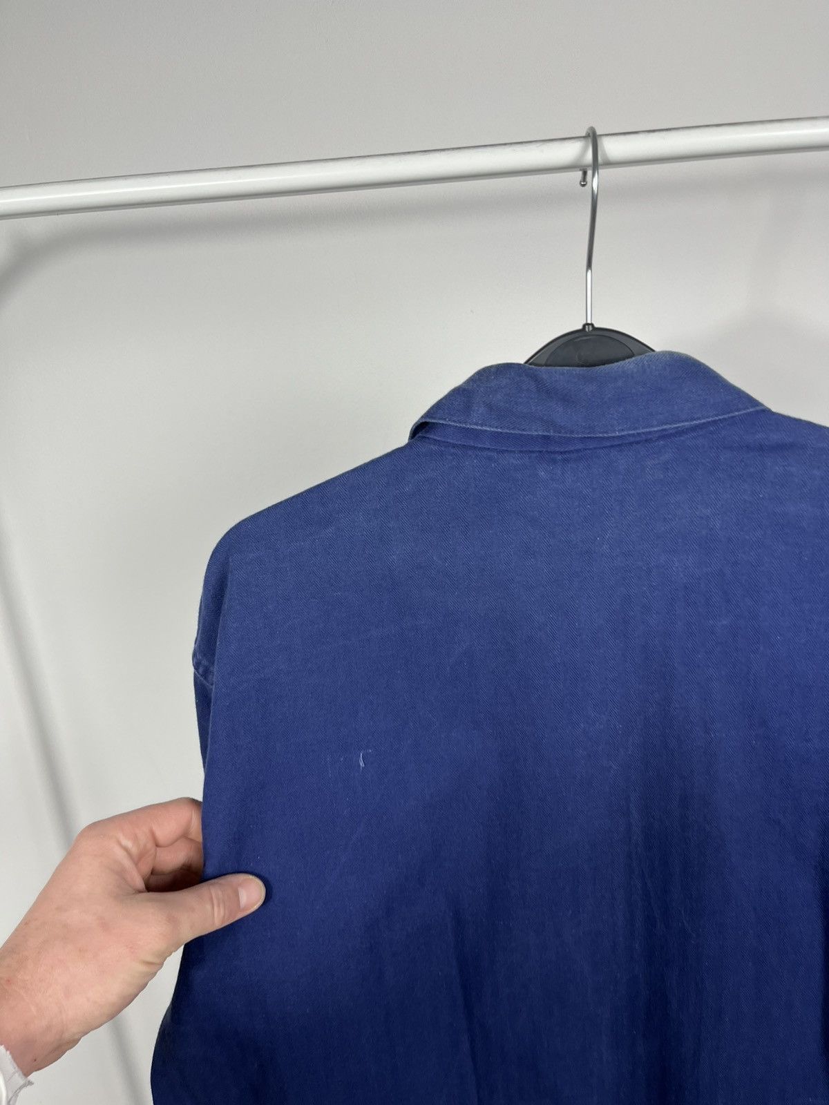 Other Vintage Blue Workwear Chore Jacket Button Up Utility Size US L / EU 52-54 / 3 - 9 Thumbnail