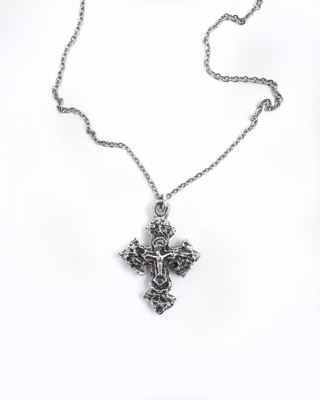 Other MELTED CROSS STECHEN SILVER SUSPENSION Size ONE SIZE - 3 Thumbnail