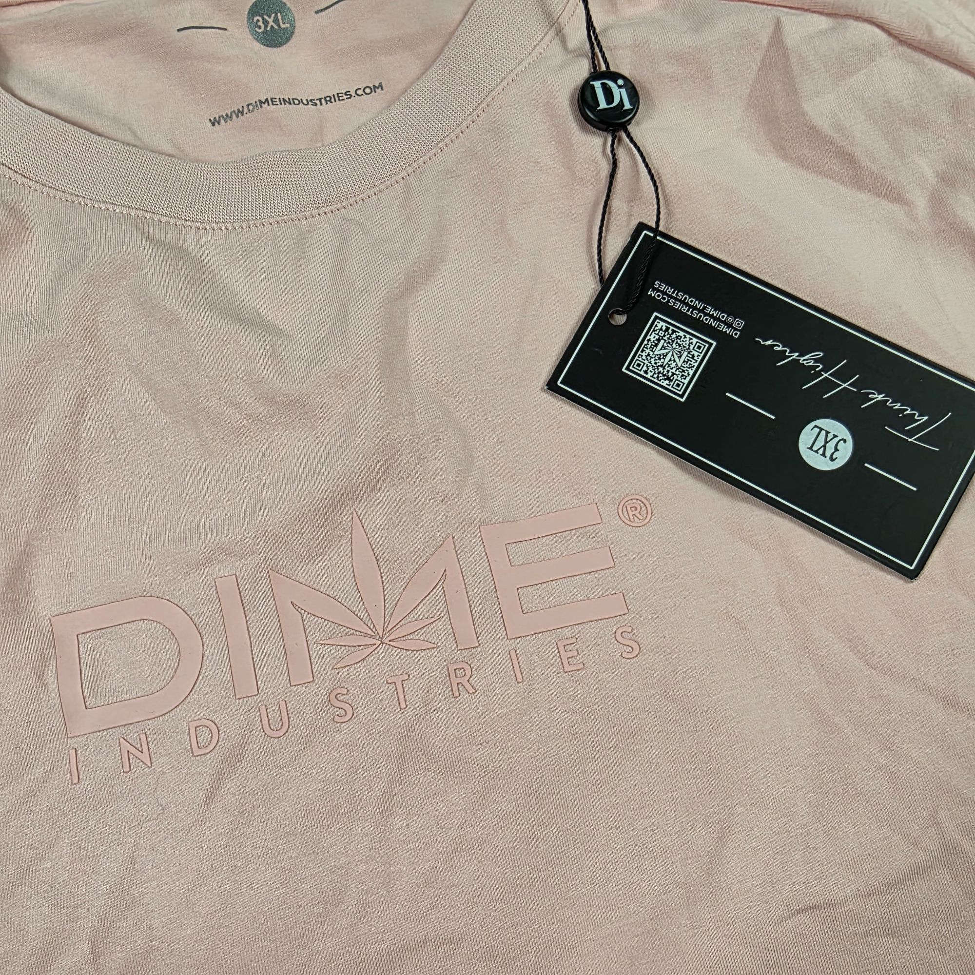 Other Dime Industries Womens 3XL Pink Crewneck T-Shirt Logo Graphi Size 3XL / US 20-22 - 7 Thumbnail