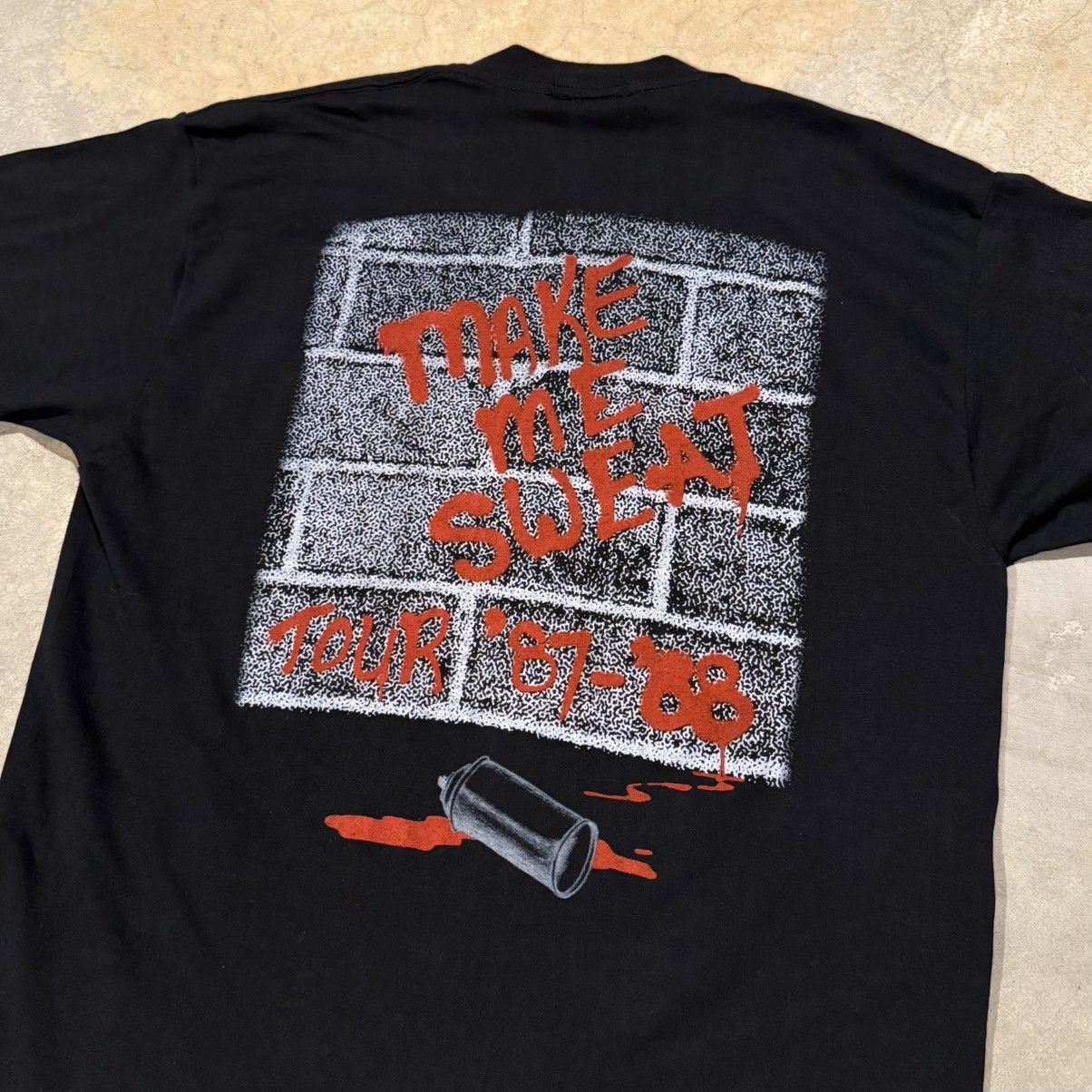 Vintage 1980s Savoy Brown Skull Looking In Band Tour Tee ERD Grunge Size US M / EU 48-50 / 2 - 6 Thumbnail