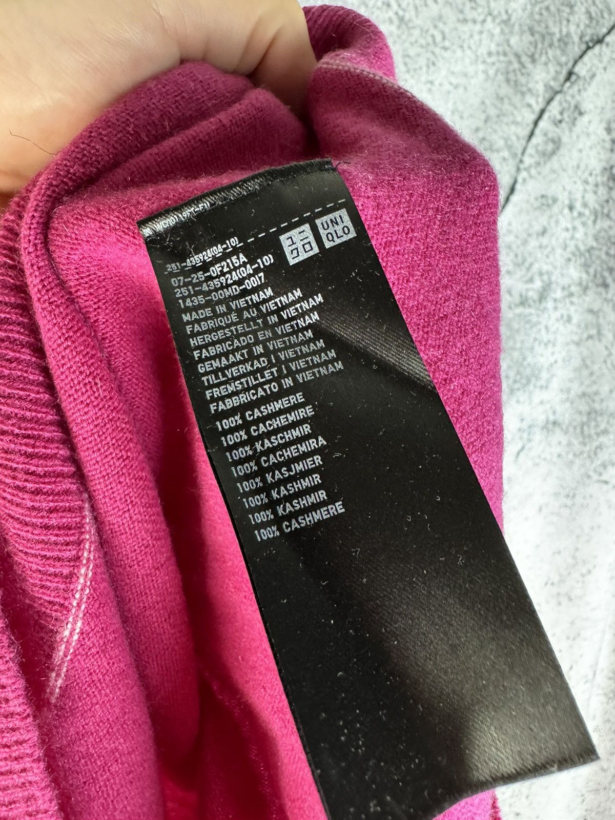 Jil Sander × Uniqlo Jil Sander x Uniqlo Cashmere sweater Size XS / US 0-2 / IT 36-38 - 4 Thumbnail