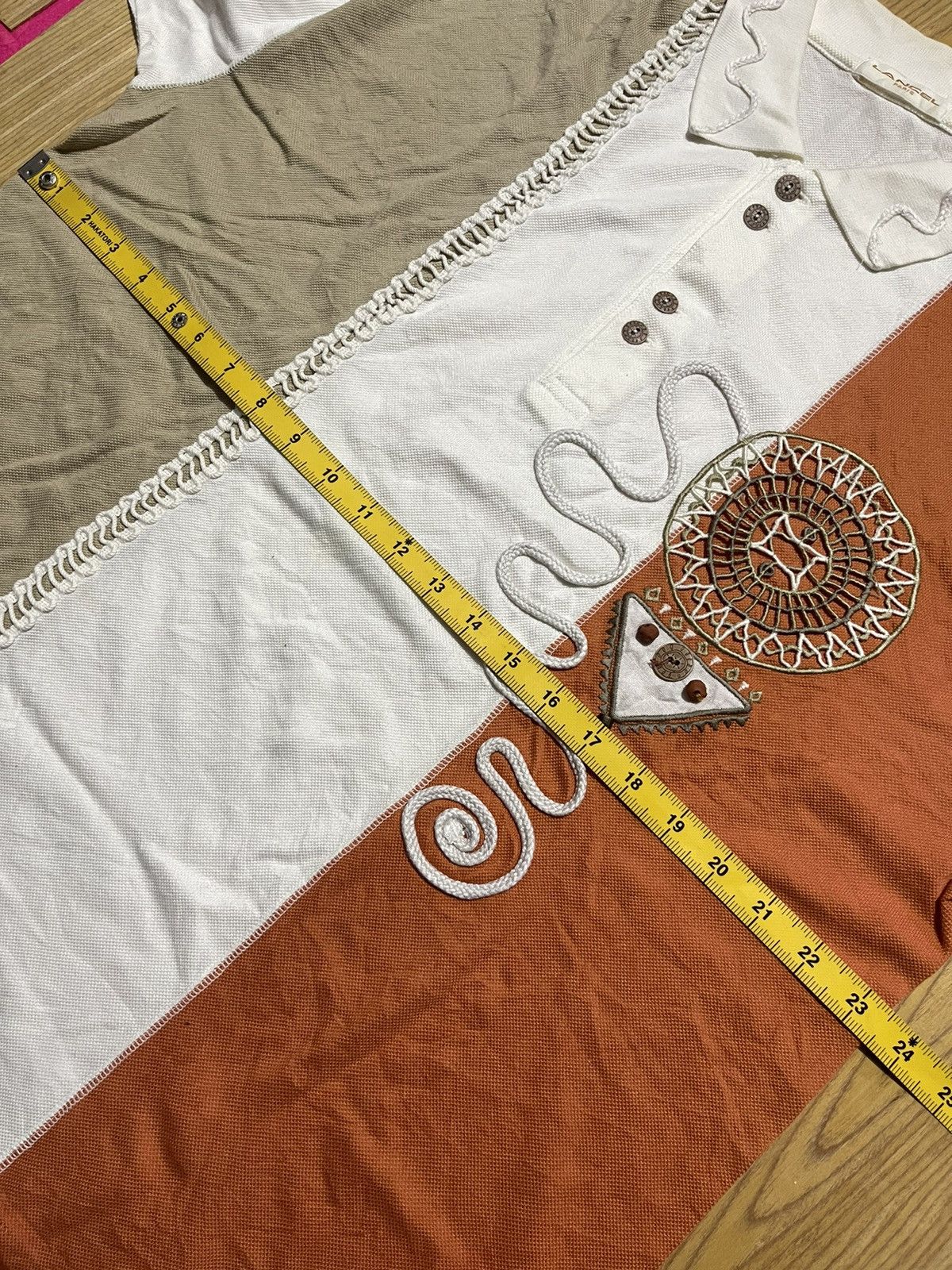 If Six Was Nine Y2K LANCEL polo short tshirt rare vintage style Size US XL / EU 56 / 4 - 11 Thumbnail