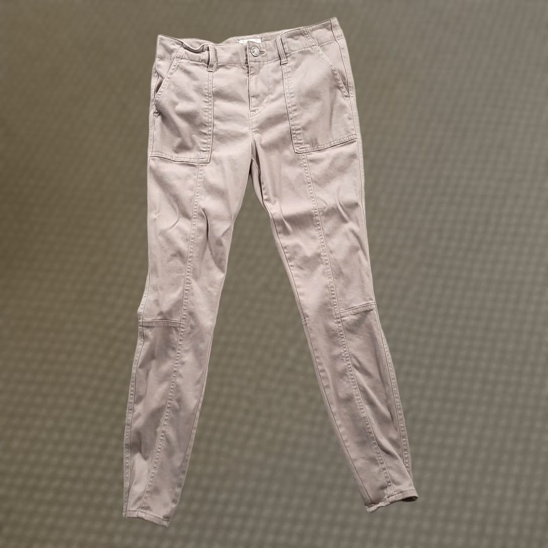 Lou & Grey Lou & Grey Skinny Pants Womens 8 Navy Gray Size 30" / US 8 / IT 44 - 1 Thumbnail