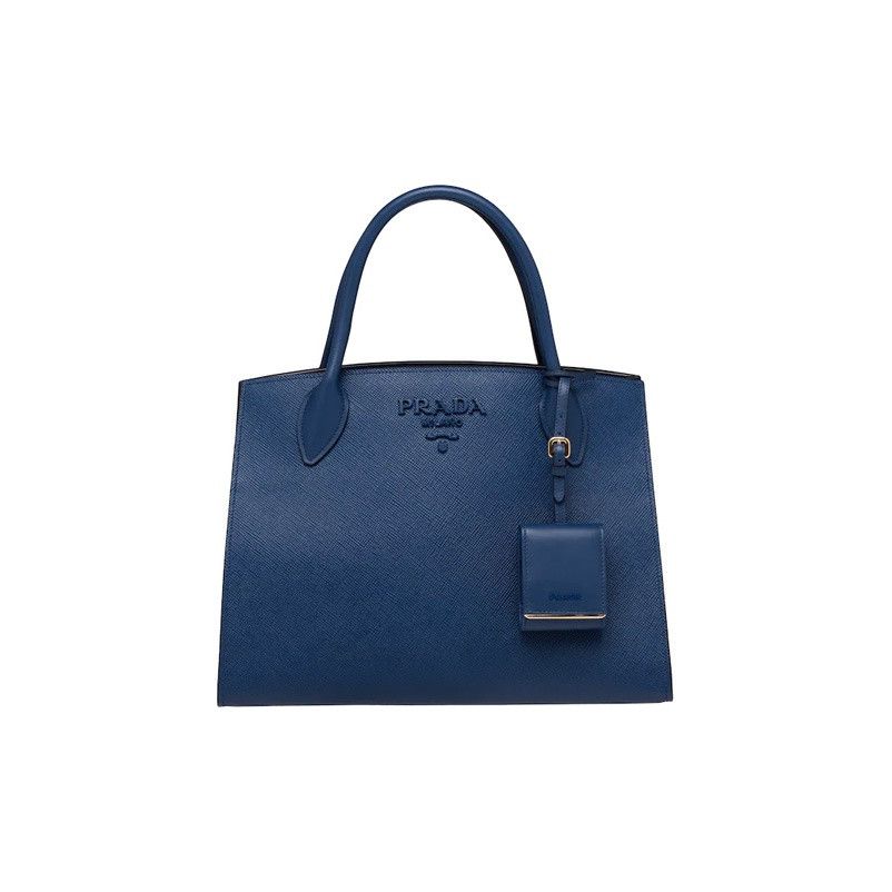 Prada Prada Saffiano Leather Handle Bag One Size Size ONE SIZE - 1 Thumbnail