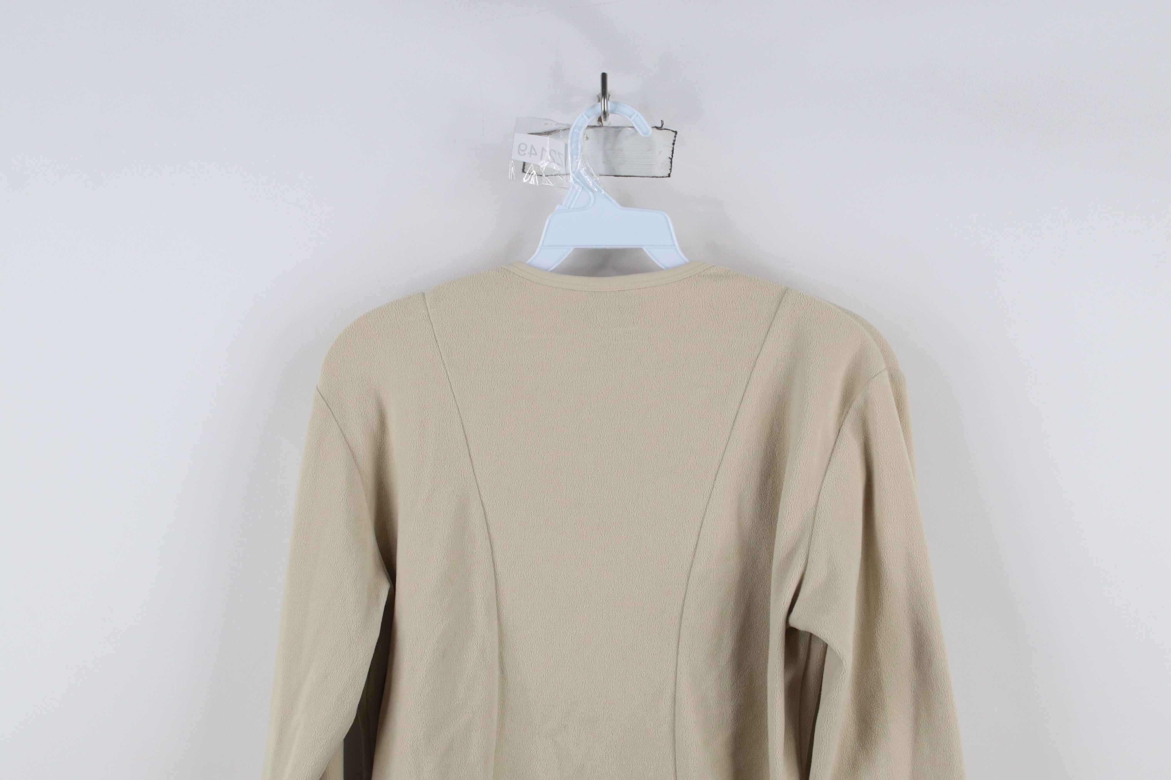 Nike × Vintage Vintage Y2K Nike Scott Mini Swoosh Monochrome Fleece Sweater Size M / US 6-8 / IT 42-44 - 13 Thumbnail