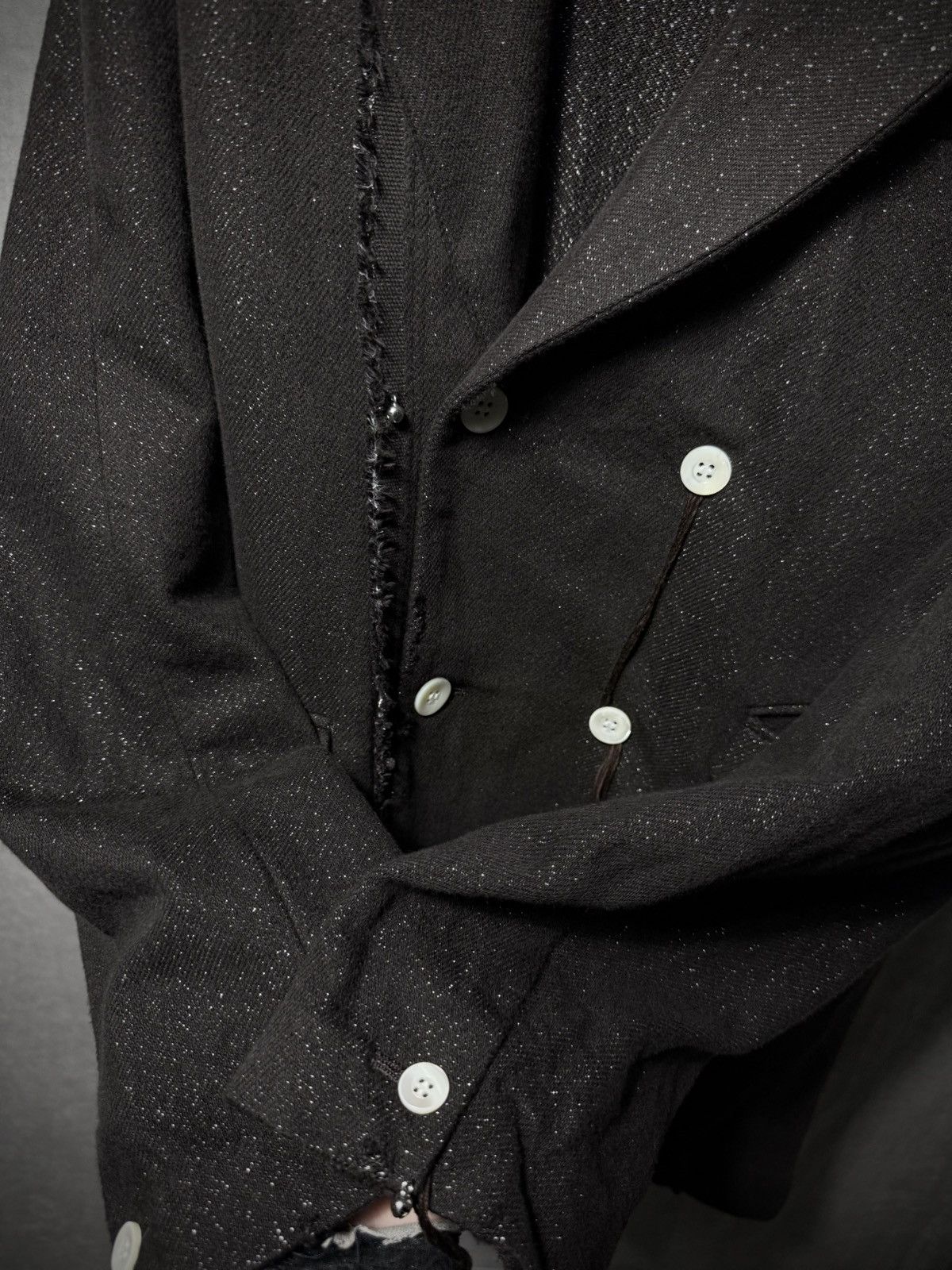Midorikawa Midorikawa 24AW Glitter Nel Damage Coat Size US L / EU 52-54 / 3 - 5 Thumbnail