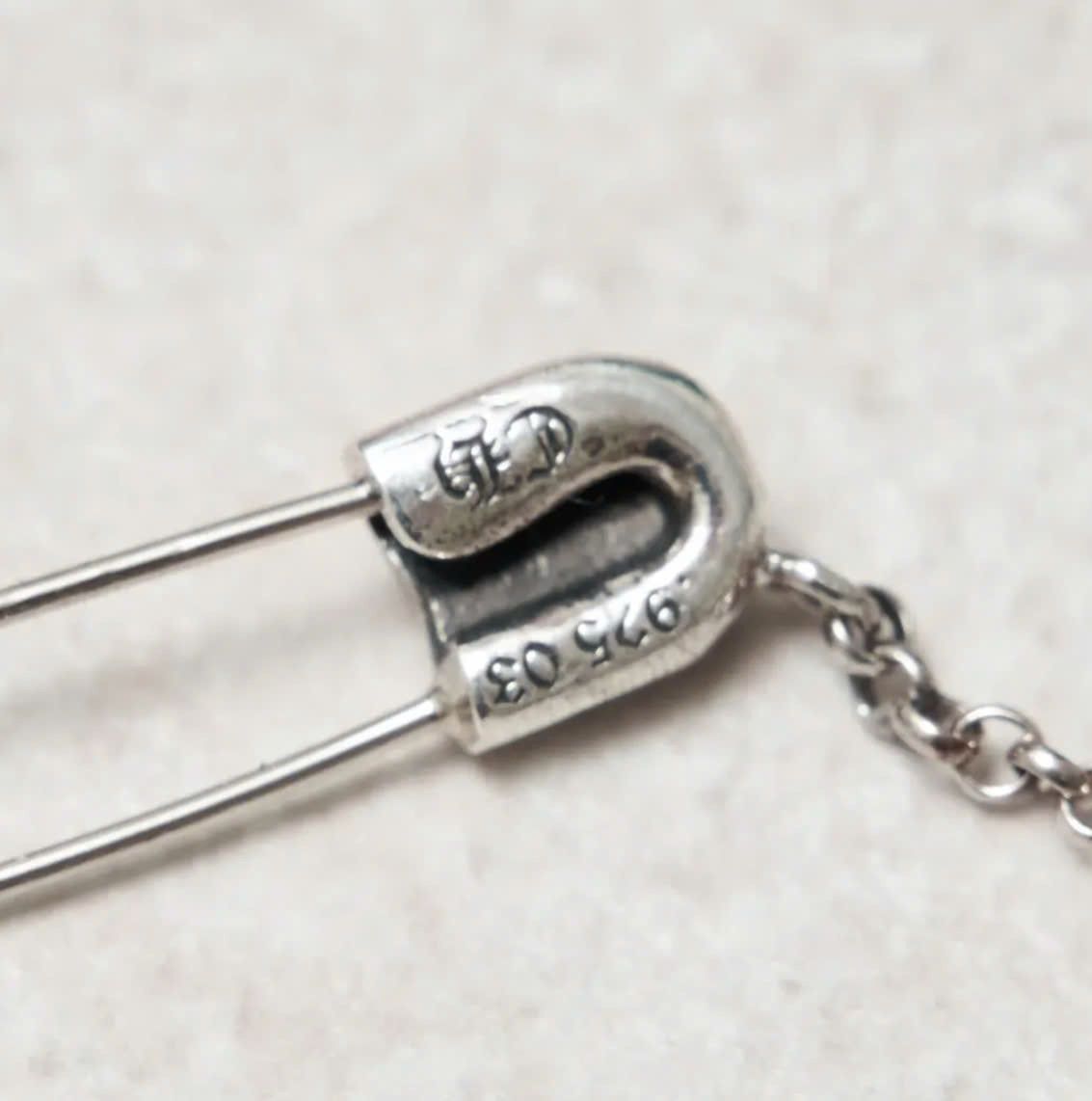 Chrome Hearts CHROME HEARTS Safety Pin Sliver Necklace Size ONE SIZE - 7 Thumbnail