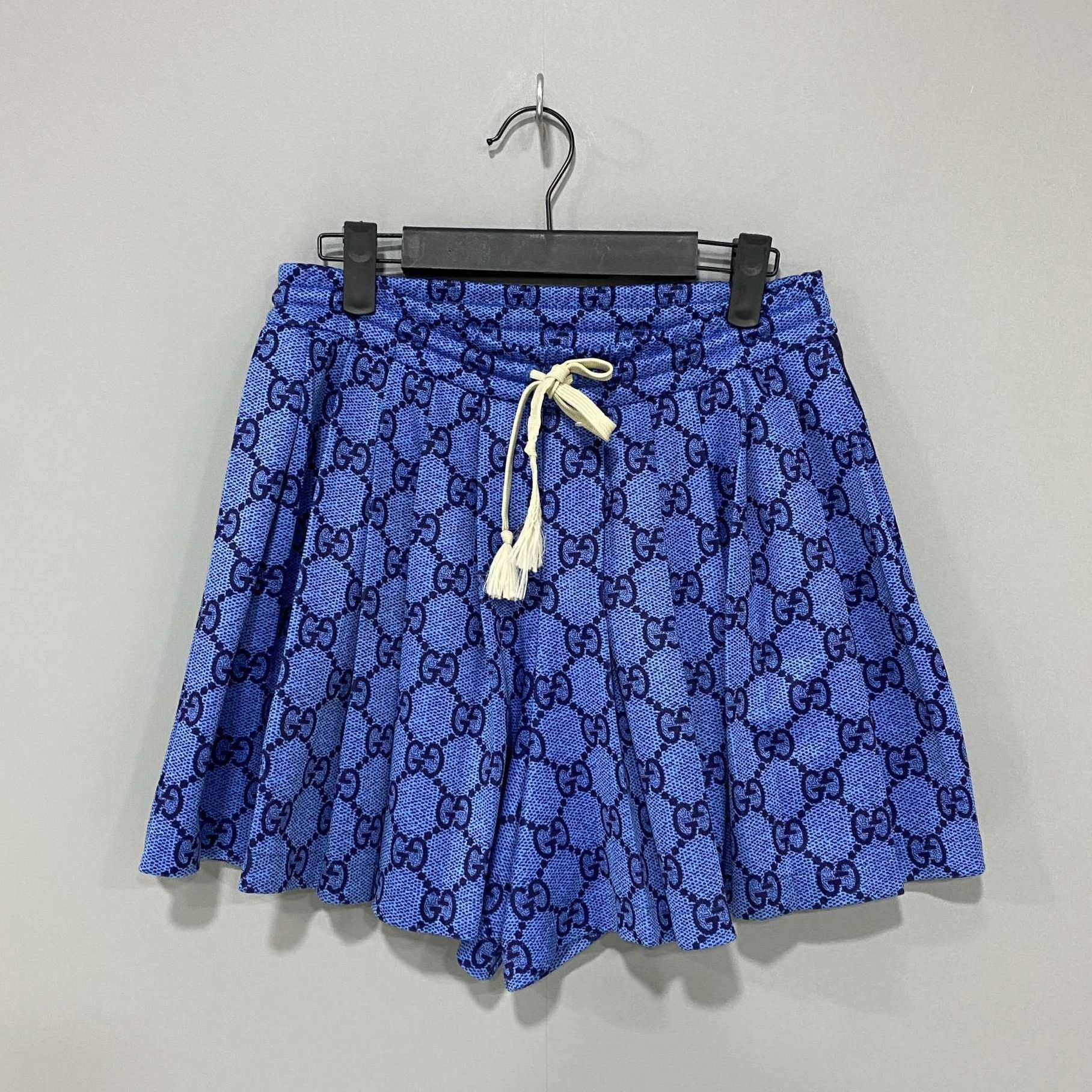 Gucci Gucci Blue Skirt 26 Women Size 26" / US 2 / IT 38 - 1 Thumbnail