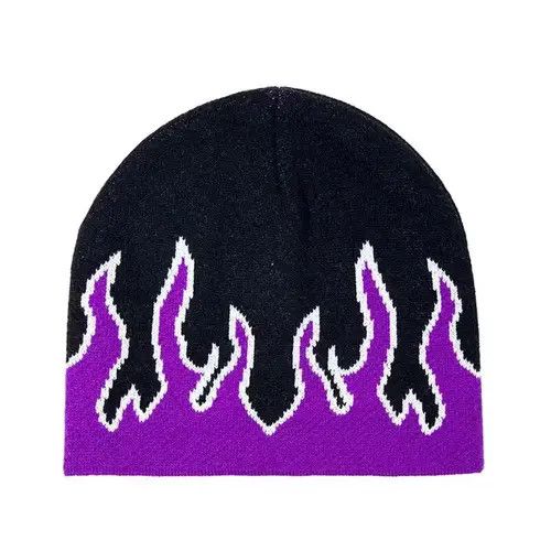 Other Inferno Fire Flame Beanie Size ONE SIZE - 3 Thumbnail