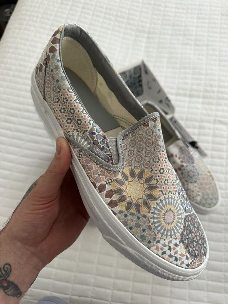 Kith × Vans NEW* KITH VANS OG CLASSIC SLIP ON 10TH MULTI TILE Size US 11.5 / EU 44-45 - 10 Thumbnail