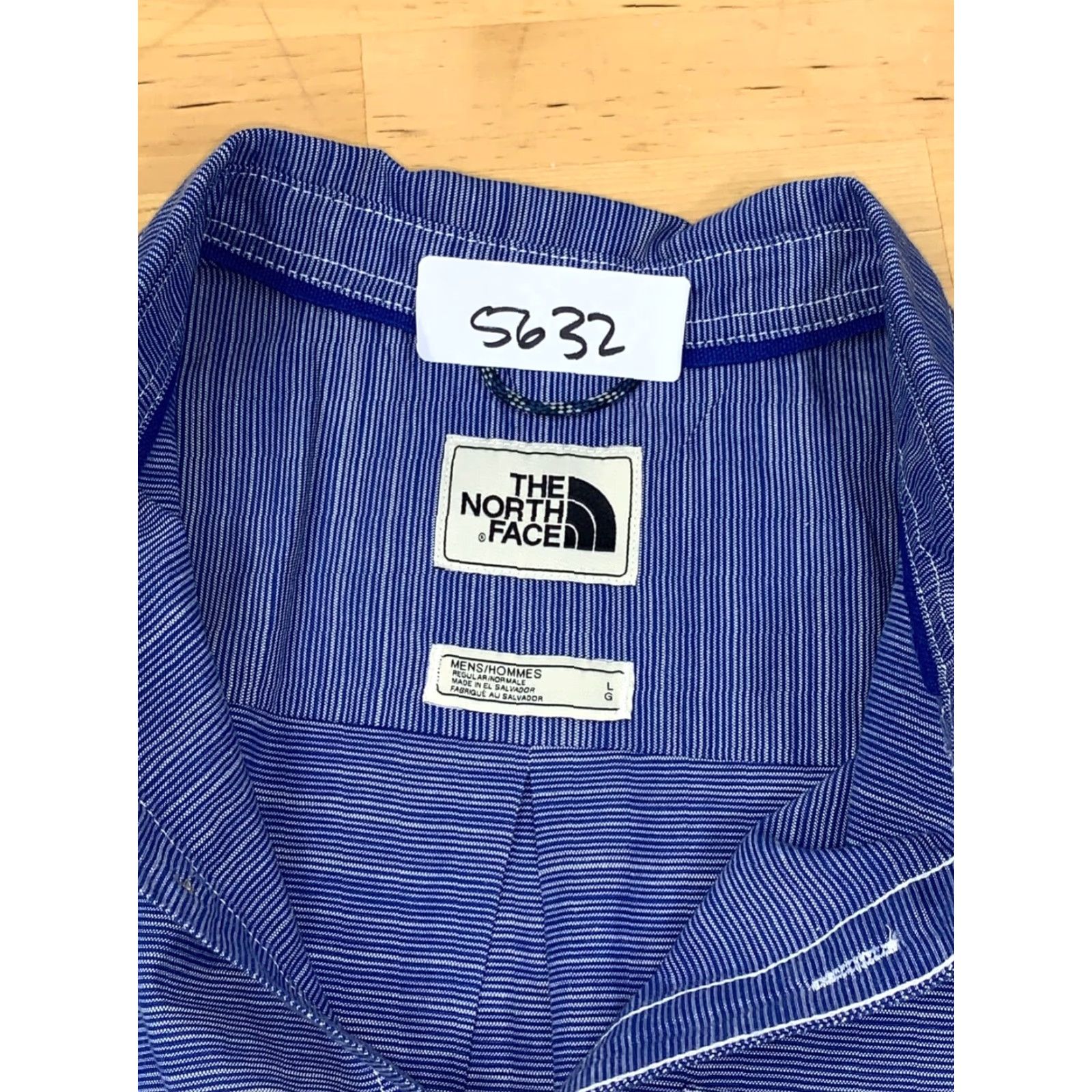 The North Face The North Face Shirt Men Button-Up L Striped Blue Outdoor Hiking Size US L / EU 52-54 / 3 - 3 Thumbnail