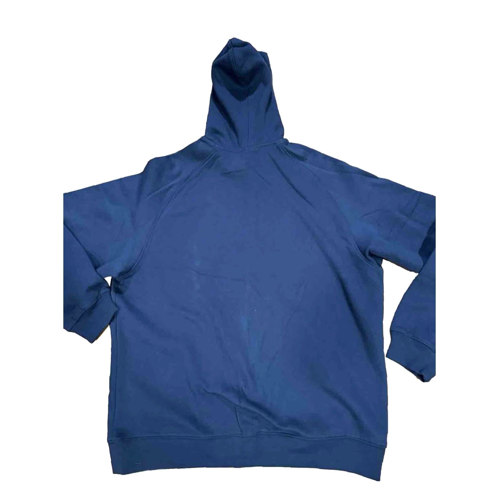Nike VINTAGE Nike Spellout Logo Pullover Hoodie Mens XL Navy Blue Deadstock 2007 Size US XL / EU 56 / 4 - 7 Thumbnail
