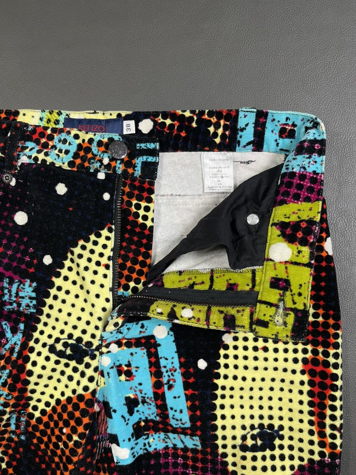 Kenzo Kenzo Flared Printed Pants Size US 30 / EU 46 - 9 Thumbnail