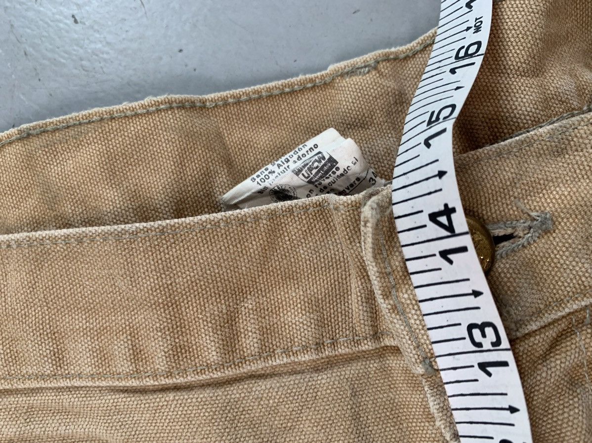 Carhartt Vintage Carhartt B136 brn double knee denim Size US 40 / EU 56 - 11 Thumbnail