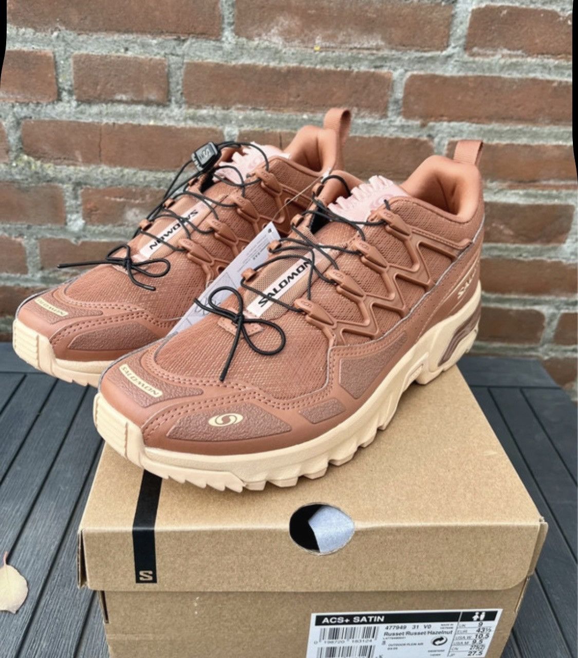 Salomon Salomon acs satin hazelnut 10 outdoor hiking running Size US 10 / EU 43 - 2 Thumbnail