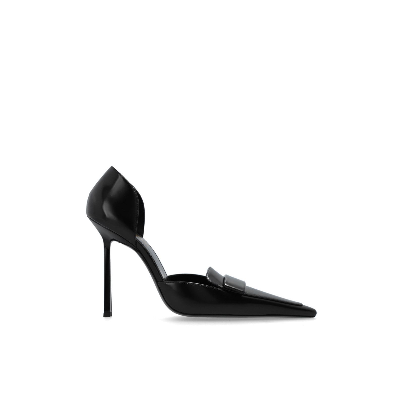 SAINT LAURENT Dorsay Black 110mm Pumps New & Authentic (Wome