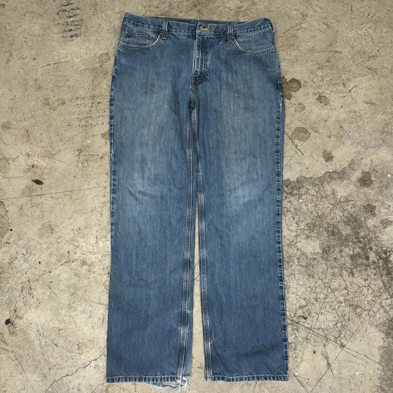 Carhartt Carhartt Men's Blue Jeans Size US 34 / EU 50 - 2 Thumbnail