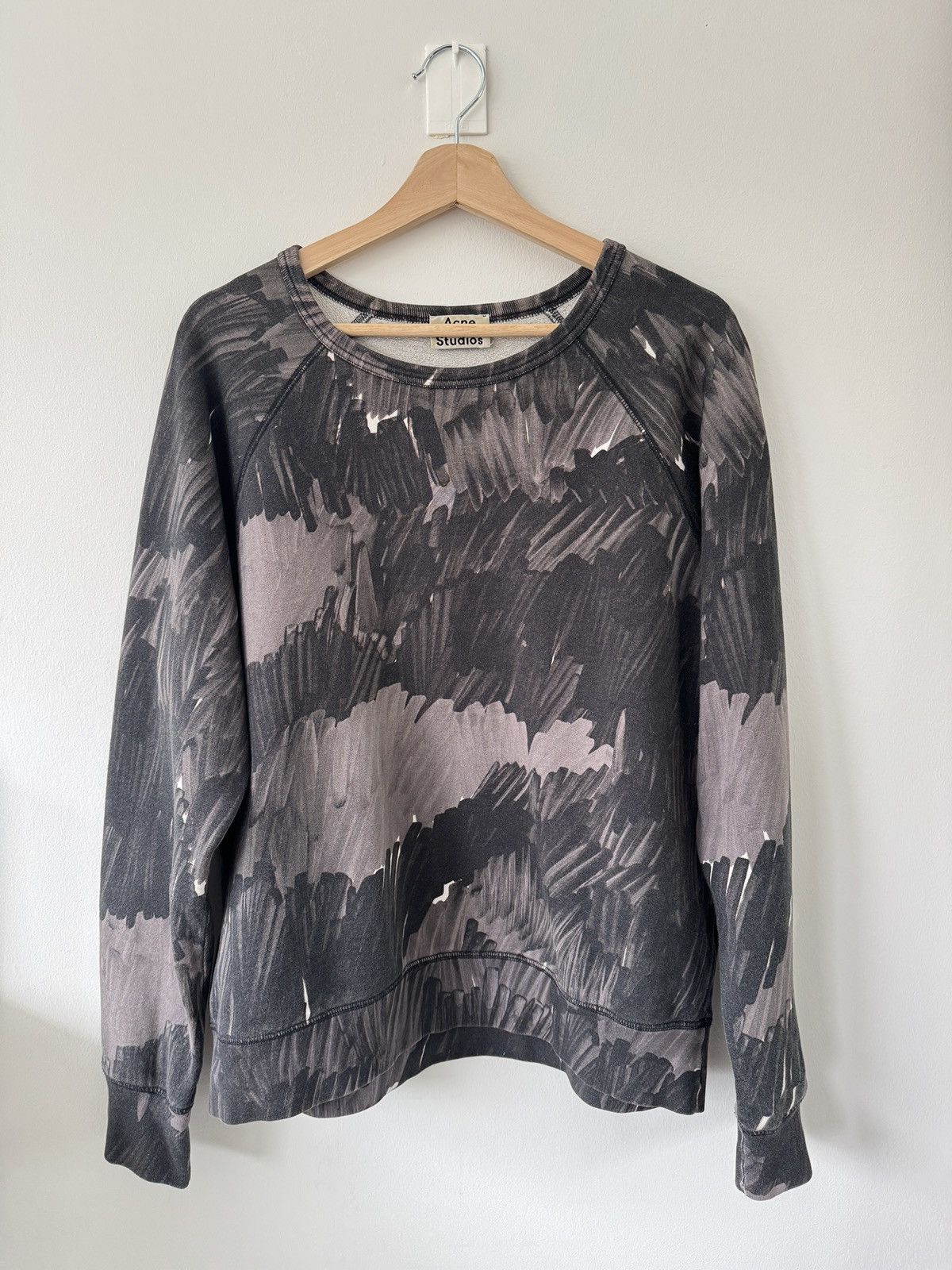 Acne Studios Acne Studios College Marker AW14 Sweatshirt – Size L Size US L / EU 52-54 / 3 - 1 Thumbnail
