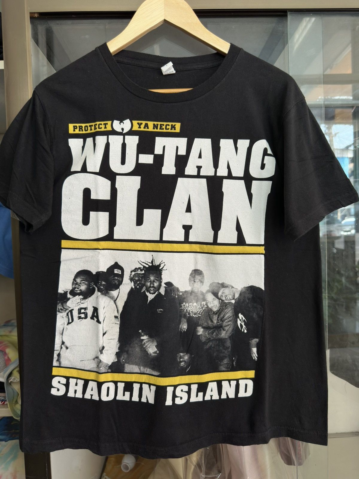 Wu-Tang Clan Wu-Tang Clan Rap Tee 2011 Tultex Shirt Size US M / EU 48-50 / 2 - 1 Thumbnail
