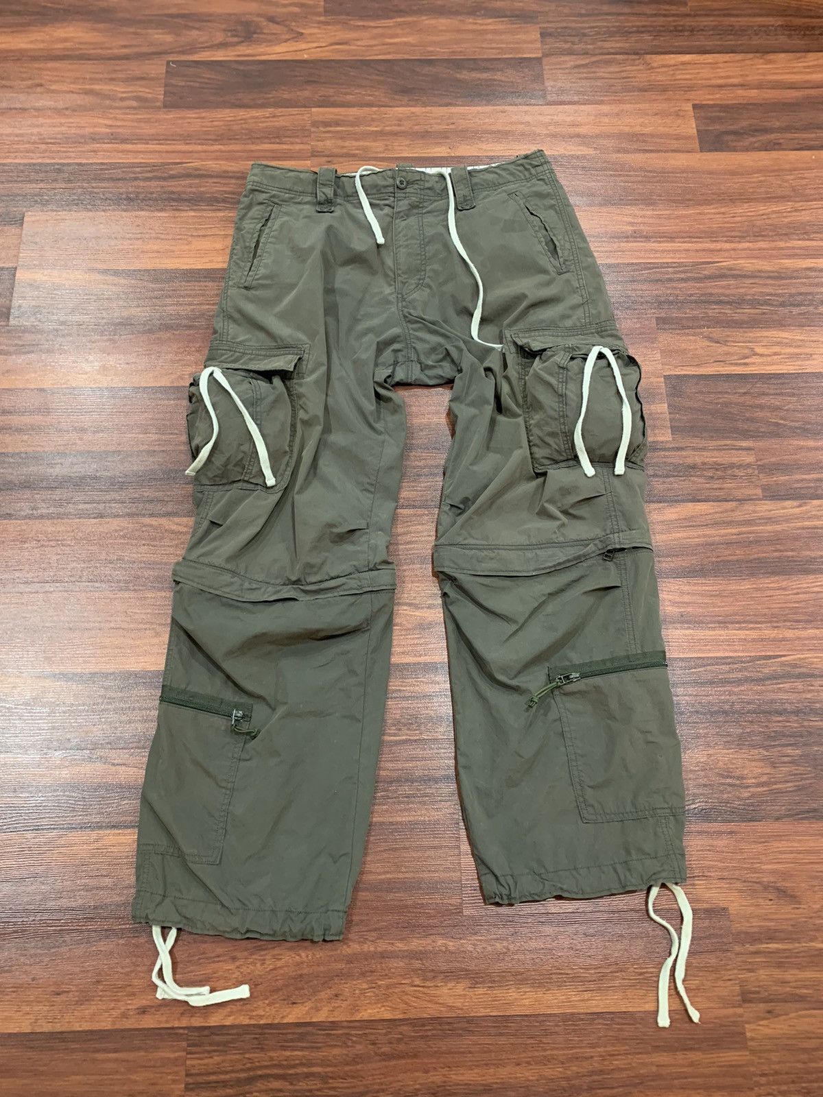 If Six Was Nine Sunny Cloud Baggy Cargo Pants Size US 37 - 1 Thumbnail