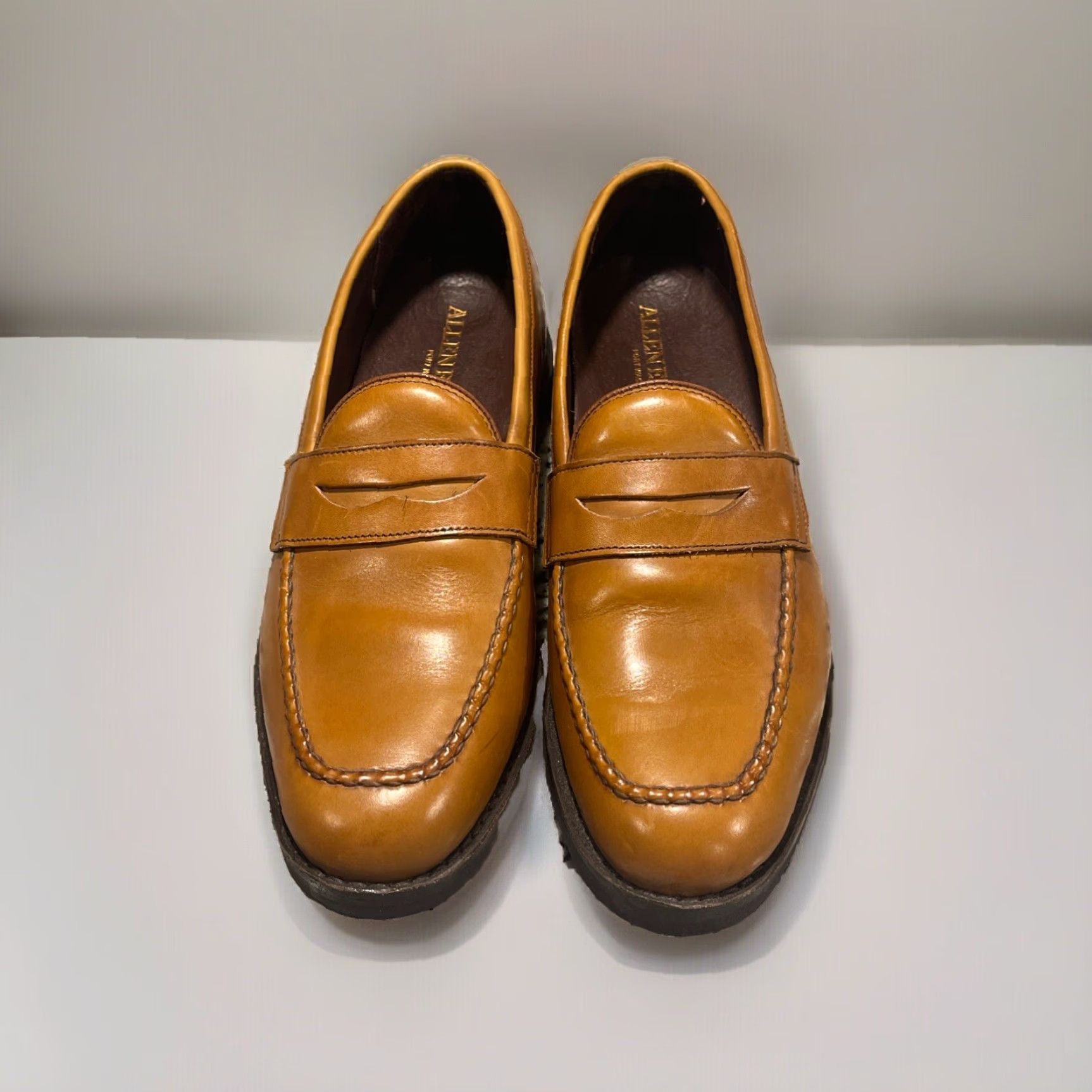 Allen Edmonds VINTAGE Allen Edmonds Road Warriors Penny Loafers Dress Shoe Men Size 9 Brown Leather B Width Shoes Size US 9 / EU 42 - 2 Thumbnail