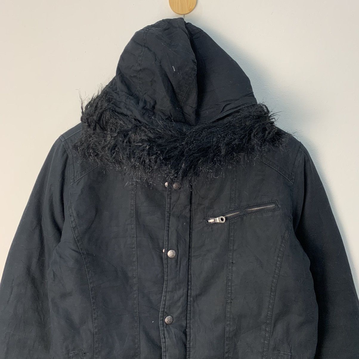 Vintage × Von Dutch Von Dutch Hooded Motorcycles Jacket M Size Size US M / EU 48-50 / 2 - 4 Thumbnail