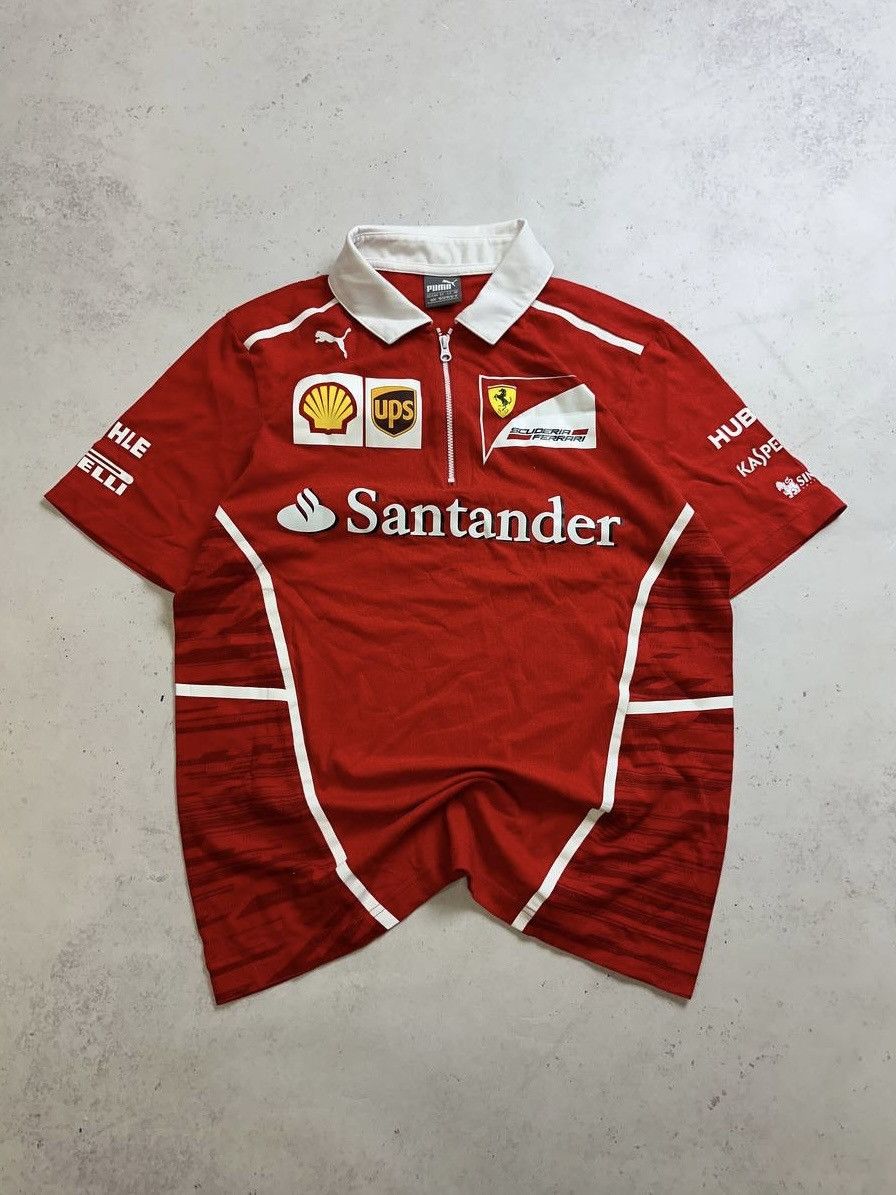Ferrari × Vintage VINTAGE F-1 FERARRI TEAM POLO RACING SHIRT Y2K M Size US M / EU 48-50 / 2 - 1 Thumbnail