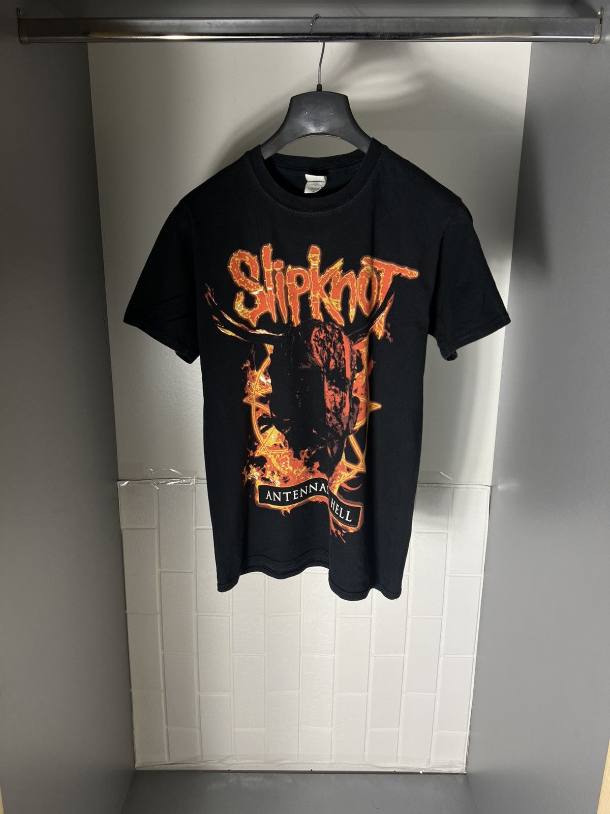 Slipknot × Vintage VERY RARE SLIPKNOT WORLD TOUR ROCK T-SHIRT DOUBLE PRINTED Size US M / EU 48-50 / 2 - 1 Thumbnail