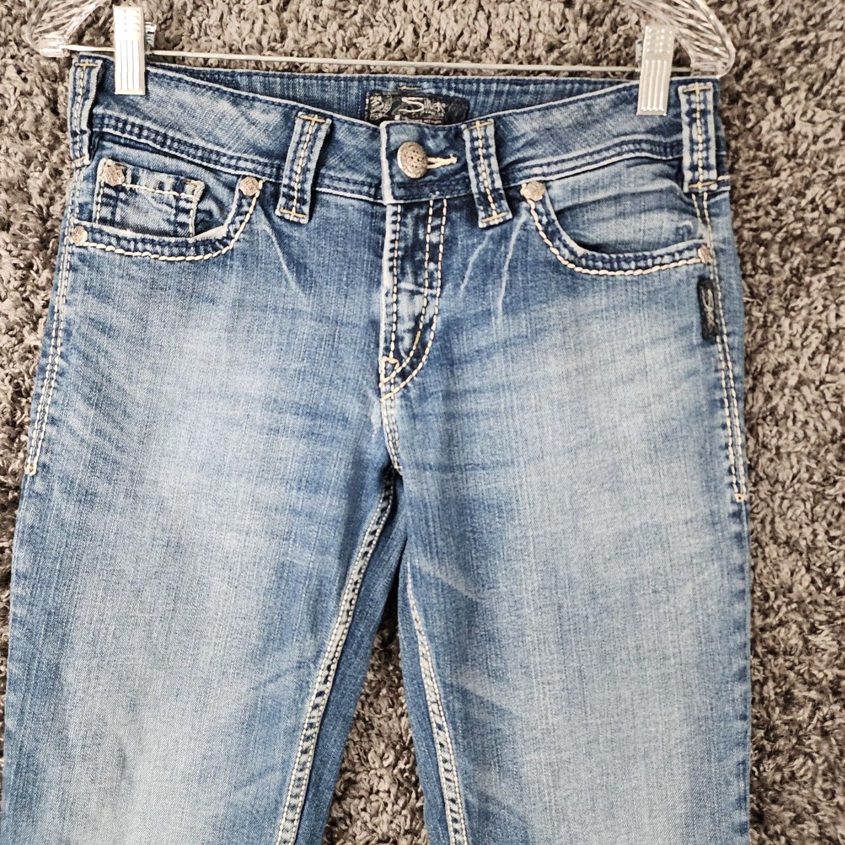 Silver Jeans Co. Silver Jeans Jeans Women 28 Blue Bootcut Denim Womens Size 28" / US 6 / IT 42 - 2 Thumbnail