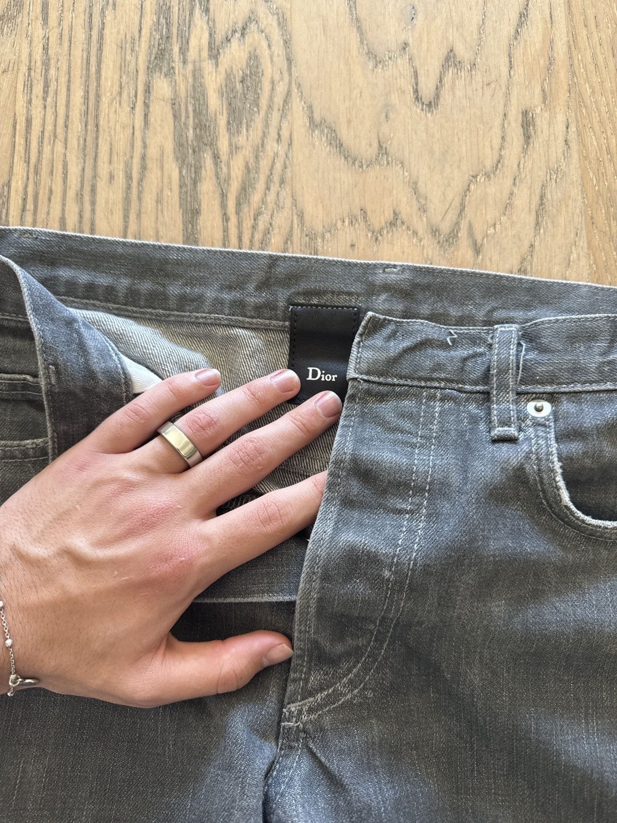 Dior Hedi Slimane Dior Homme Jeans Size US 29 - 4 Thumbnail
