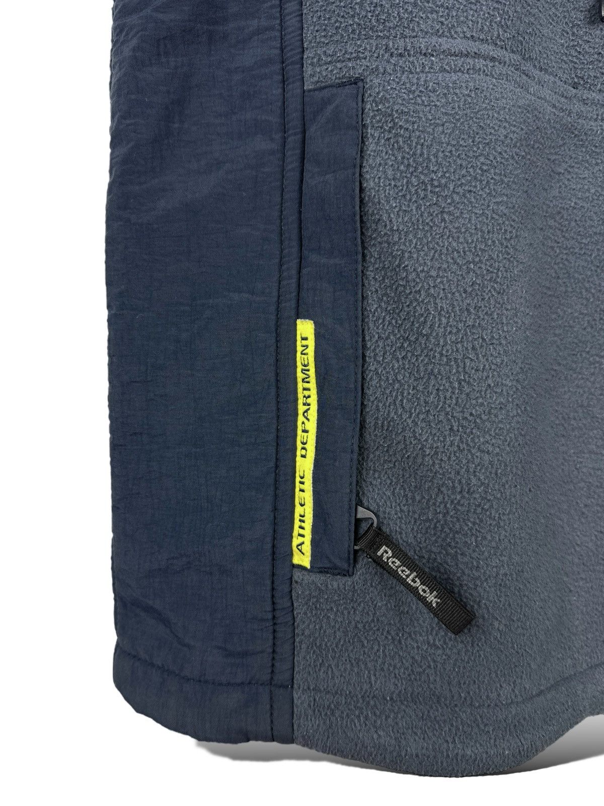 Reebok Vintage Y2K Reebok Athletic Department Fleece/Nylon Vest Size US L / EU 52-54 / 3 - 9 Thumbnail