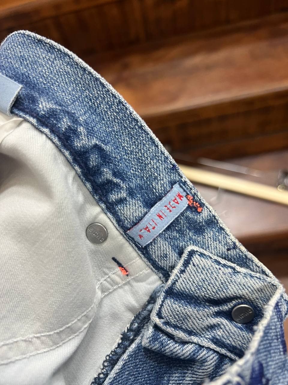 W&LT AW97 W&LT Walter Van Beirendonck Pen Scribble Denim Size US 32 / EU 48 - 8 Thumbnail