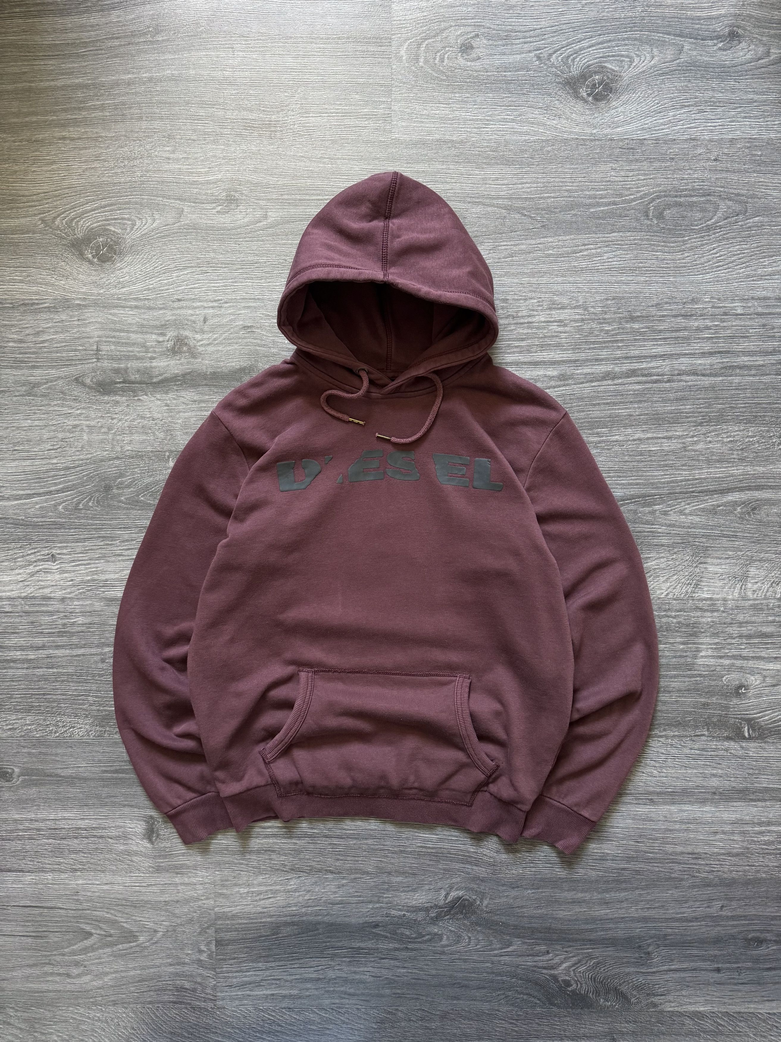 Diesel Vintage Diesel Y2K Big Logo Avantgarde Hoodie Size US S / EU 44-46 / 1 - 1 Thumbnail