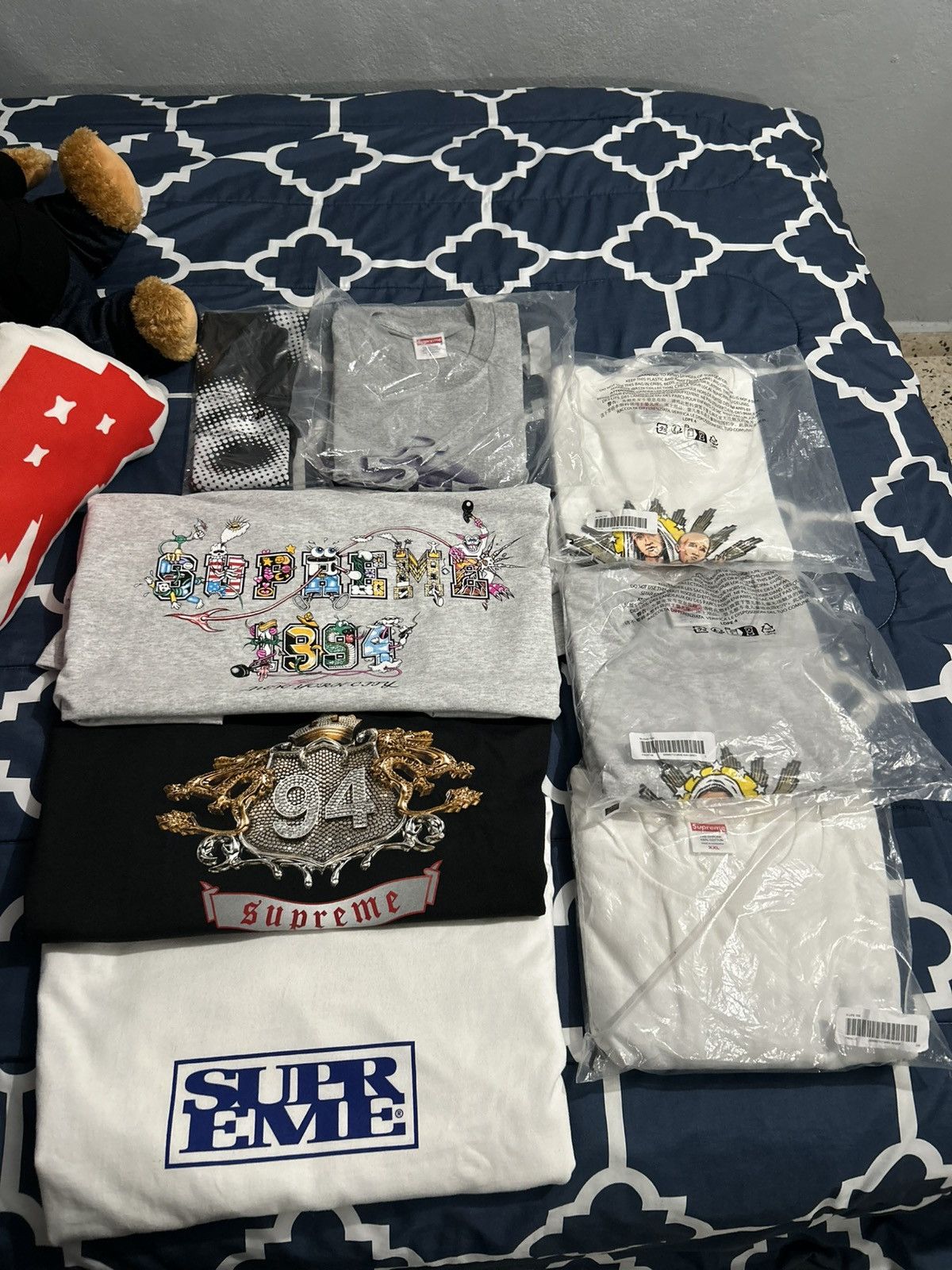 Supreme × Vintage Supreme 4 Life tee Size US XXL / EU 58 / 5 - 3 Thumbnail