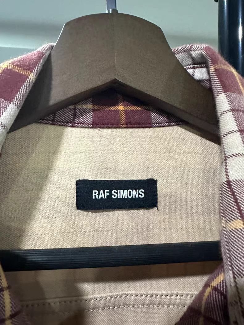 Raf Simons Raf Simons 18ss plaid leather shirt jacket-2505 Size US M / EU 48-50 / 2 - 3 Thumbnail