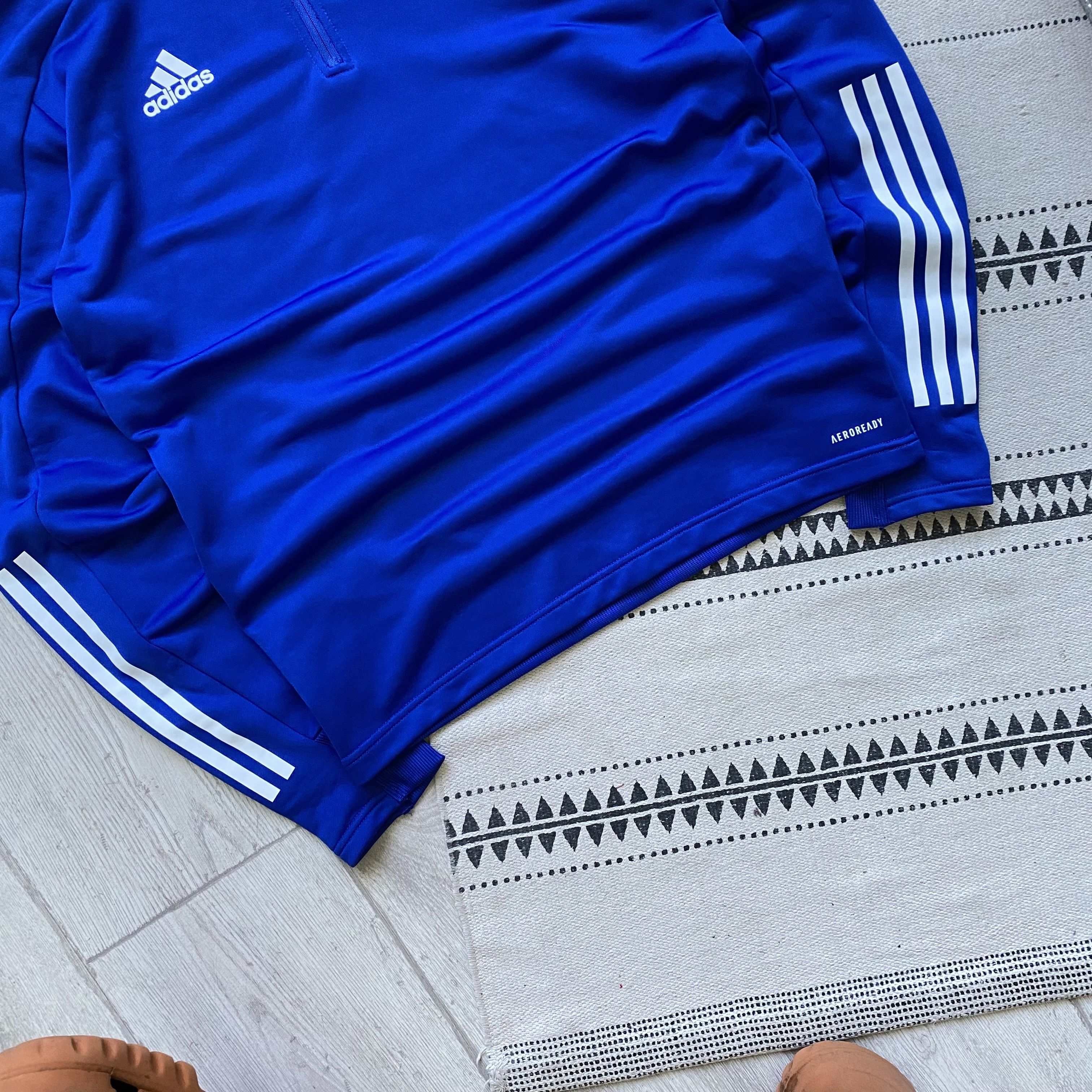 Adidas ⚽️ Adidas Wolverhampton jersey soccer training hoodie wolves Size US M / EU 48-50 / 2 - 3 Thumbnail