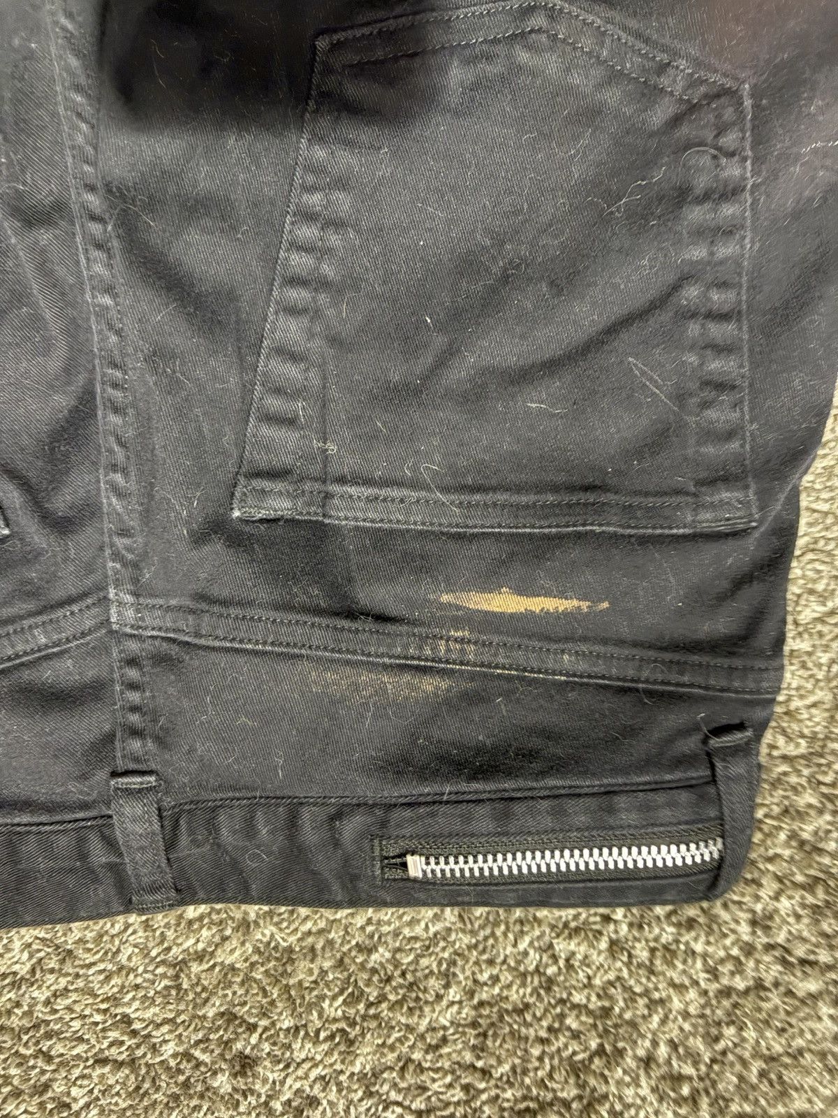 Undercover All black undercover stressed skinny jeans Size US 32 / EU 48 - 4 Thumbnail