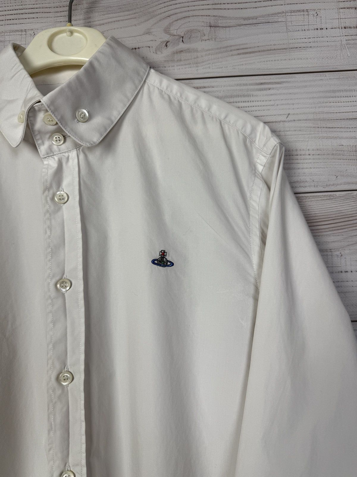 Vivienne Westwood Vivienne Westwood Shirt Button Up Long Sleeve Size US L / EU 52-54 / 3 - 4 Thumbnail