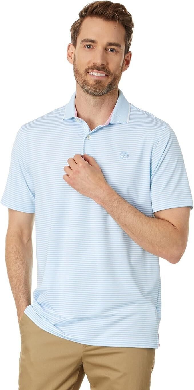 Puma x Arnold Palmer Mattr Golf Striped Polo Top S