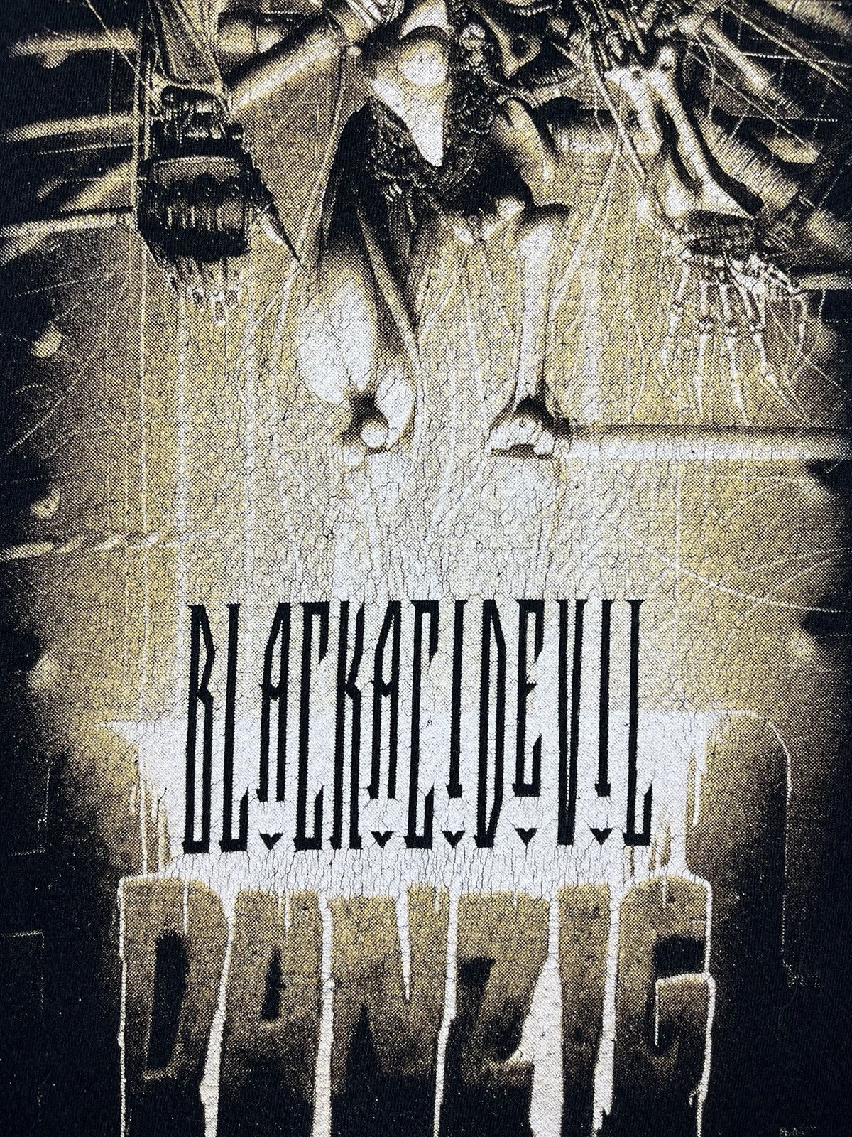 Band Tees × Vintage Vintage Danzig Black Devil rare rock band tee 90’s Size US L / EU 52-54 / 3 - 4 Thumbnail