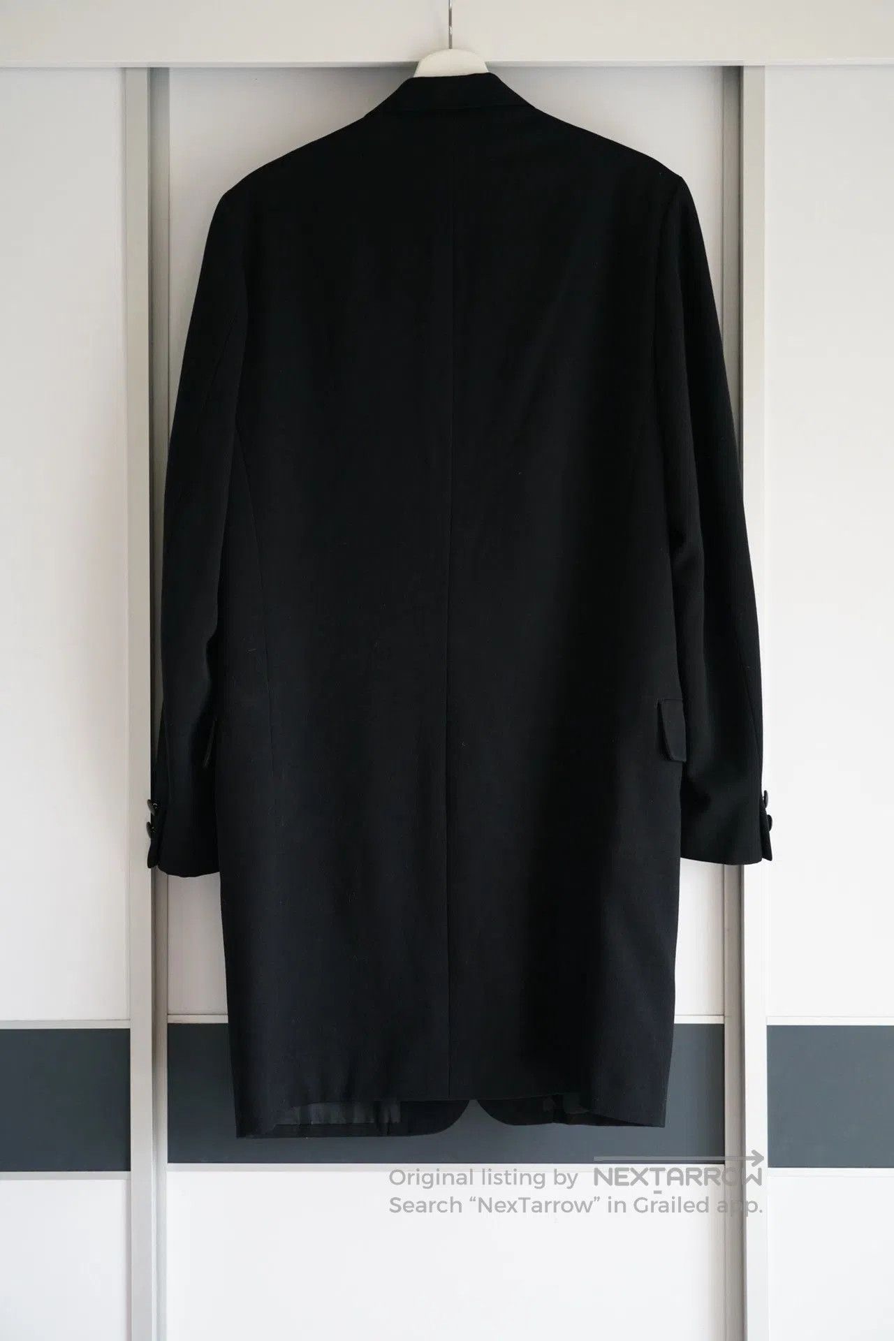 Yohji Yamamoto Yohji Yamamoto Black Wool Coat. Size US S / EU 44-46 / 1 - 2 Thumbnail